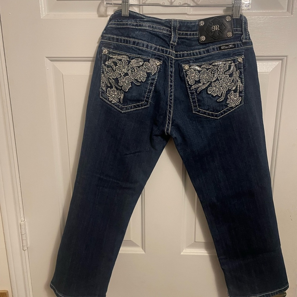 Miss me cuffed capri jeans size 29 - Picture 4 of 9